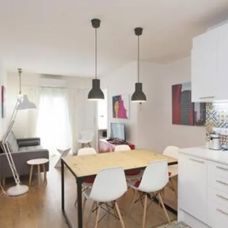 Apartment Designer Near Fira Balcony 5ppwifismart Tv By Myrentalhost L'Hospitalet de Llobregat