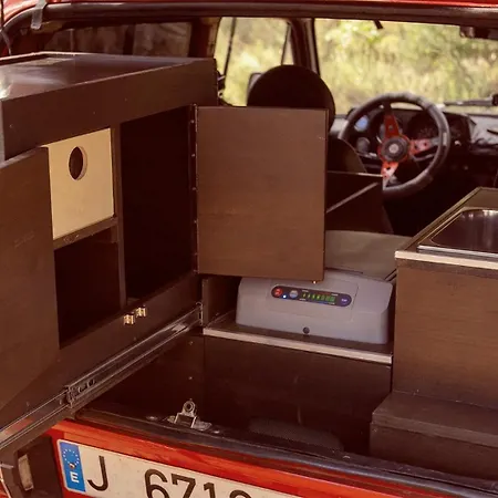 Lada Niva Camperized - Available In Barcelona Apartment