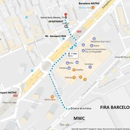 Apartment Fira Barcelona L'Hospitalet de Llobregat