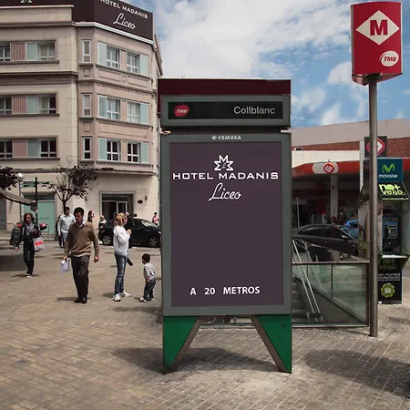 Hotel Madanis Liceo L'Hospitalet de Llobregat