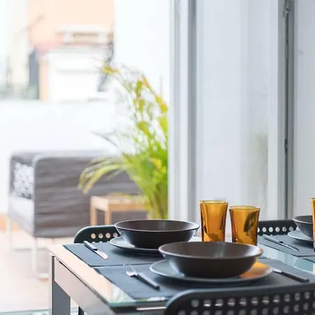 Apartment Sunny Atic With Terrace - Close To Camp Nou And Bcn Fair *