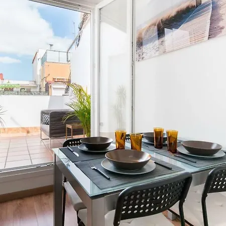 Sunny Atic With Terrace - Close To Camp Nou And Bcn Fair Apartment L'Hospitalet de Llobregat