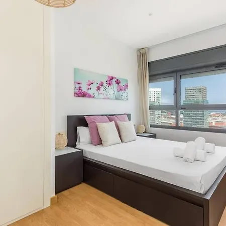 Lodging Fira-barcelona 2 Double Bedroom W Parking Apartment