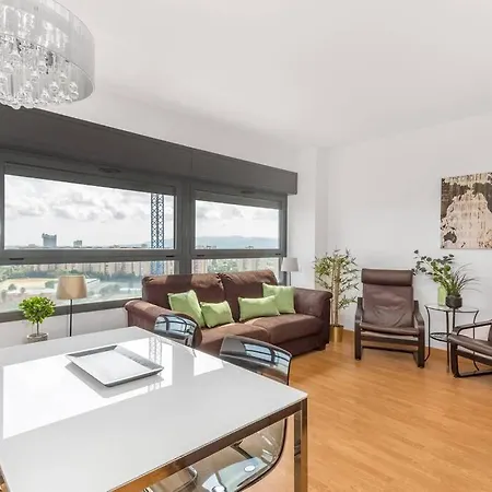 Lodging Fira-barcelona 2 Double Bedroom W Parking Apartment *